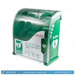 Szafka ścienna AIVIA 100 na defibrylator AED - wewnętrzna