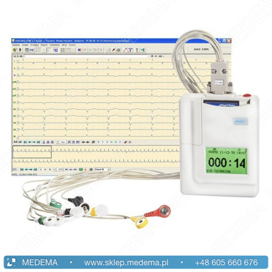 Holter EKG Aspel HolCARD 24W Alfa SYSTEM A812 (z oprogramowaniem)