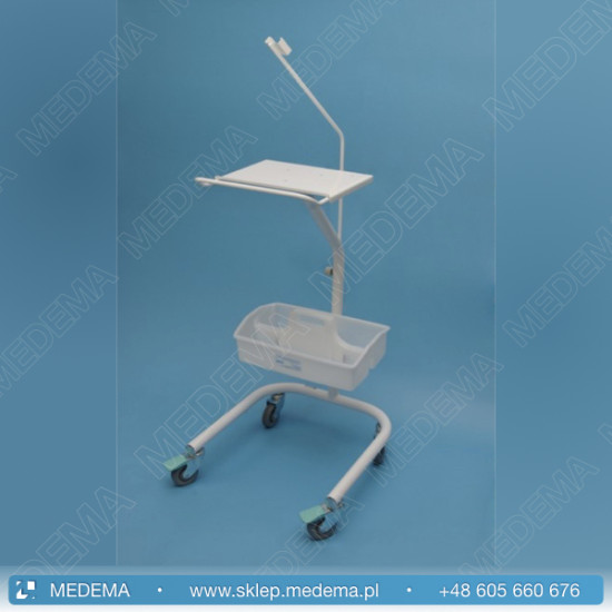 Wózek transportowy - Elektrokardiograf Aspel AsCARD (WA4 v.001)