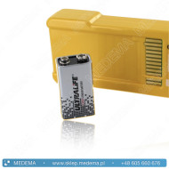Bateria pomocnicza 9V Lithium - defibrylator Lifeline AED