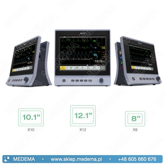 Kardiomonitor - monitor pacjenta EDAN X12
