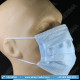 Maska chirurgiczna, ochronna, 3-warstwowa z gumką (medyczne, certyfikat CE, zgodność z EN 14683)