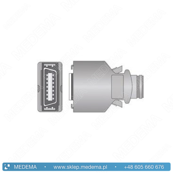 Przewód połączeniowy / kabel przedłużający SpO2 - defibrylator LIFEPAK 12, 20, 20e (technologia Masimo)