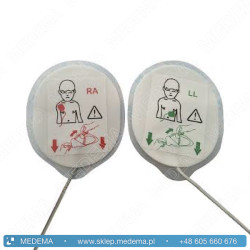 Elektrody pediatryczne - defibrylator AED Telefunken HR1 / FA1 / HeartReset